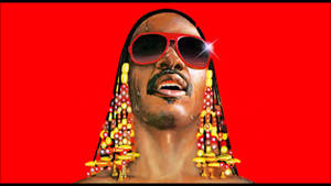 Stevie Wonder Beaded Hairstyle Wallpaper