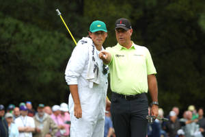 Stewart Cink Instructing Reagan Cink Wallpaper