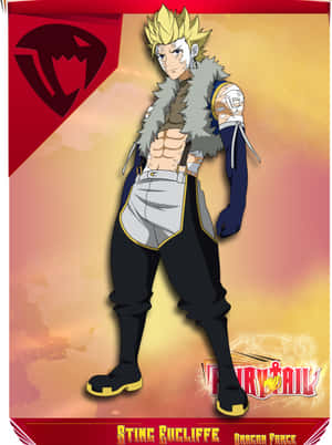 Sting Eucliffe - Master Of The White Dragon Slayer Magic Wallpaper