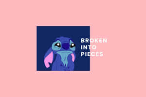 Stitch Broken Into Pieces Wallpaper