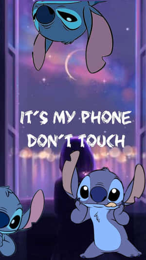 Stitch Phone Lock Screen Wallpaper Wallpaper