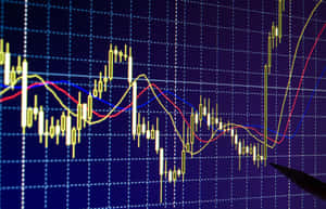 Stock Market Analysis Chart Wallpaper