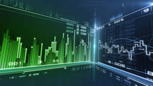 Stock Market Analysis Display Wallpaper