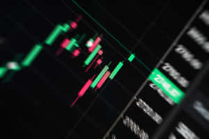 Stock Market Candlestick Chart Wallpaper