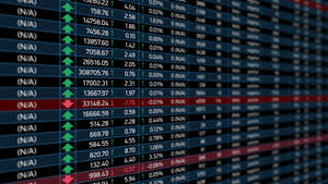 Stock Market Data Trends Wallpaper