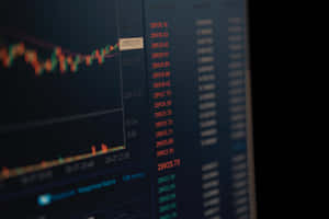 Stock Market Monitoring Display Wallpaper