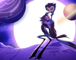 Stolasand Octavia Cosmic Backdrop Wallpaper