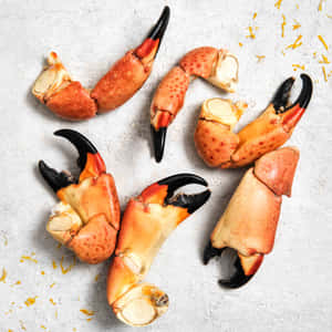 Stone Crab Claws Prepared Wallpaper