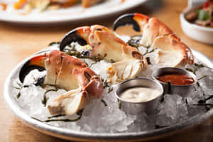 Stone Crab Clawson Ice Wallpaper