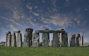 Stonehenge Prehistoric Stone Circle Site Wallpaper