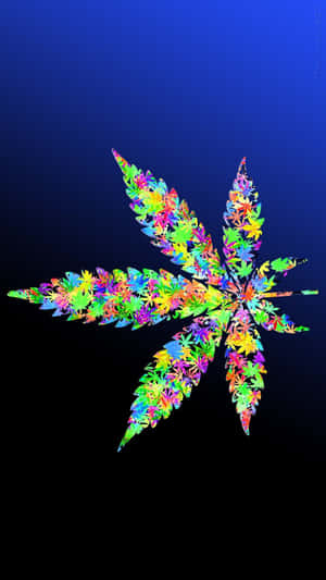 Stoner Cannabis Leaf Iphone Wallpaper