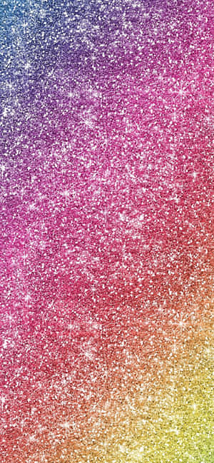 Stop And Stare At This Dazzling Rainbow Glitter. Wallpaper
