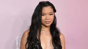 Storm Reid Elegant Event Look Wallpaper