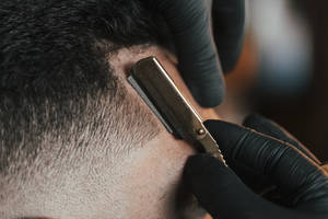 Straight Razor Haircut Wallpaper