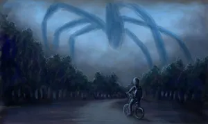 Stranger Encounterat Dusk Wallpaper