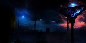 Stranger Things 4k Arcade Sign Wallpaper