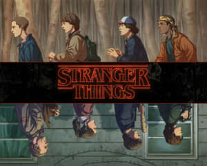 Stranger Things Poster Wallpaper