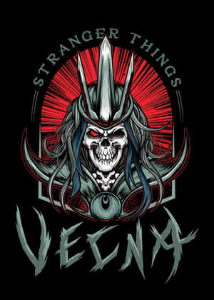 Stranger Things Vecna Skeleton Portrait Art Wallpaper