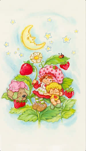 Strawberry Shortcake Moonlit Dream Wallpaper
