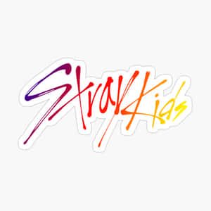 Stray Kids Logo Sticker Wallpaper