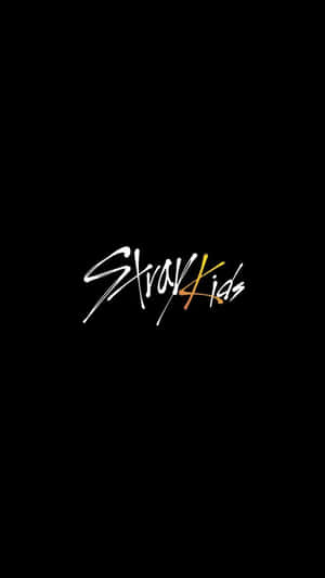 Stray Kids Logoon Black Background Wallpaper