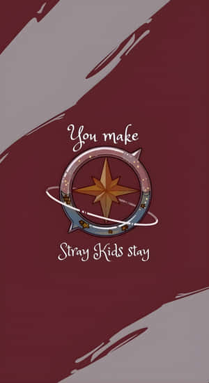 Stray Kids Minimalist Fan Art Wallpaper