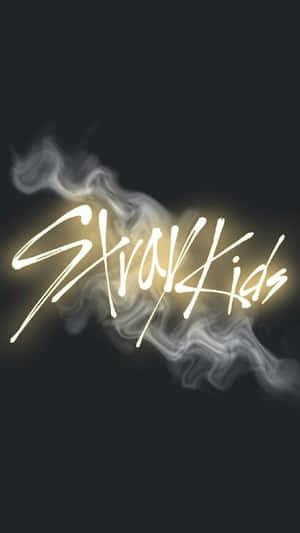 Stray_ Kids_ Neon_ Sign_ Logo Wallpaper