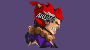 Street Fighter 4k Akuma Side Profile Wallpaper