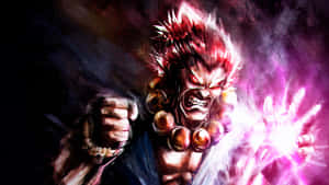 Street Fighter Akuma Fury Wallpaper