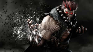 Street Fighter Akuma Power Display Wallpaper