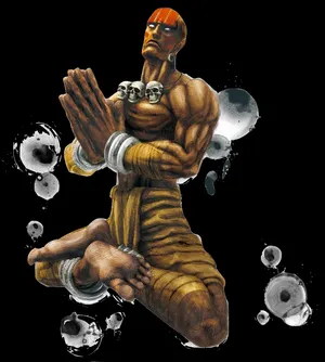 Street Fighter Dhalsim Artwork Wallpaper