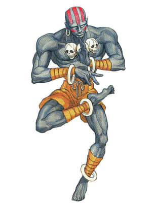 Street Fighter Dhalsim Illustration Wallpaper