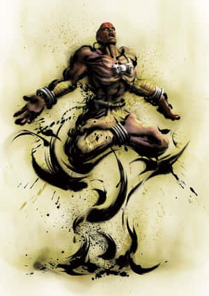 Street Fighter Dhalsim Yoga Master Art Wallpaper