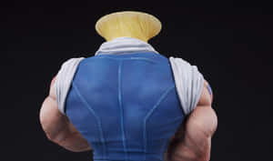 Street Fighter Guile Back Pose Wallpaper