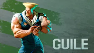 Street Fighter Guile Power Stance Wallpaper
