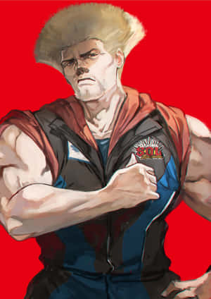 Street Fighter Guile Power Stance Wallpaper