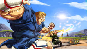 Street Fighter Guile Sonic Boom Wallpaper