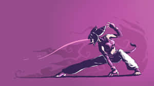 Street Fighter Juri Feng Shui Engine Activation Wallpaper