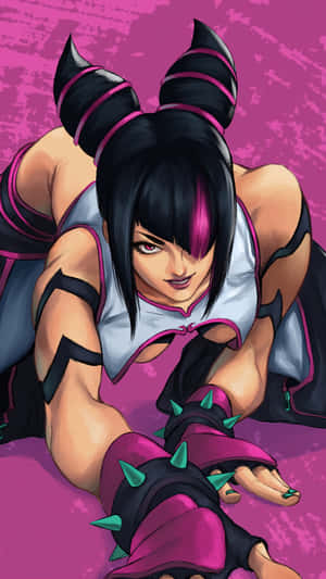 Street Fighter Juri Fierce Stance Wallpaper