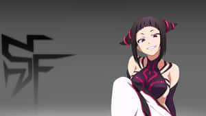 Street Fighter Juri Smiling Wallpaper