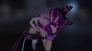 Street Fighter Juriin Shadow Wallpaper