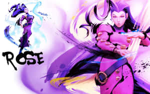 Street Fighter Rose Dynamic Artwork Wallpaper