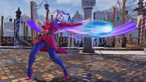 Street Fighter Rose Magic Attack Wallpaper