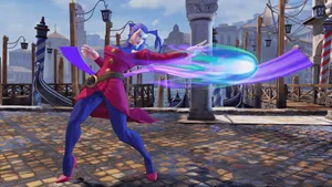 Street Fighter Rose Magic Attack Wallpaper