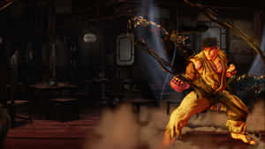 Street Fighter Ryu Power Move Wallpaper