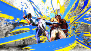 Street Fighter Ryu Versus Chun Li Wallpaper