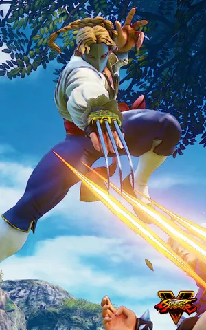 Street Fighter V Vega Claw Strike Wallpaper