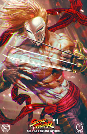 Street Fighter Vega Fantasy Issue Cover Wallpaper