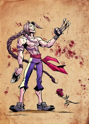 Street Fighter Vega Pose Wallpaper