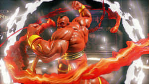 Street Fighter Zangief Power Move Wallpaper